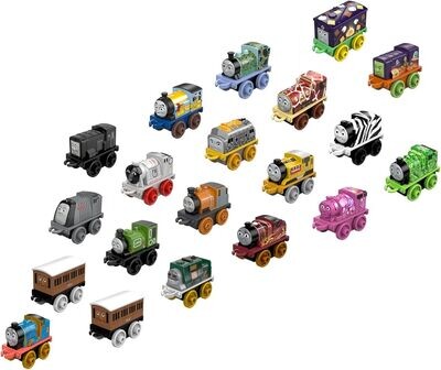 Thomas & Friends MINIS Toy Train 20 Pack for Kids Miniature Engines & Railway