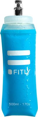 Large Soft Flask - 17 oz (500 ml) - Shrink As You Drink Pocket Soft Water Bottle