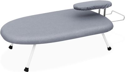 Tabletop Ironing Board 23.6 inch L x 14''W x 7''H with Removable Sleeve Ironing