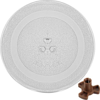 Microwave Glass Plate 14 1/8 inch - Exact Replacement for Microwave Turntable