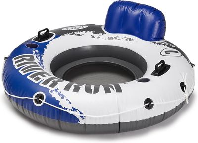 INTEX River Run 1 Inflatable Floating Tube: Floating Lounge for Pools and Lakes