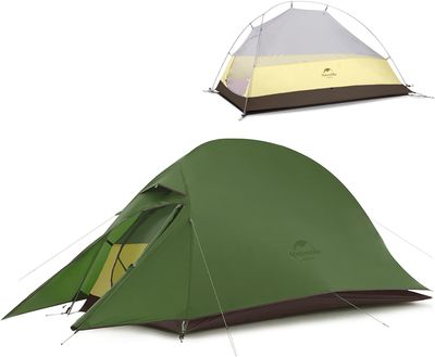Naturehike Cloud-Up 1 Person Tent Lightweight Backpacking Tent for One Man,