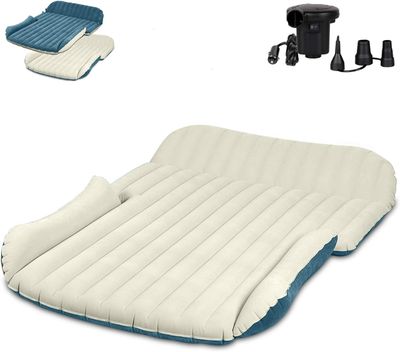 WEY&FLY SUV Air Mattress Thickened and Double-Sided Flocking Travel Camping Bed