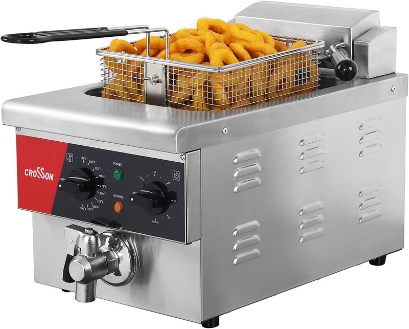 CROSSON CROSSONEF6V 6L  Countertop Deep Fryer