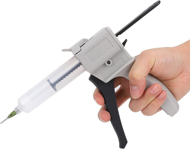Glue Gun 30ml Dispenser Glue Gun, Mixing Dispensing Dispenser AB Gun Manual