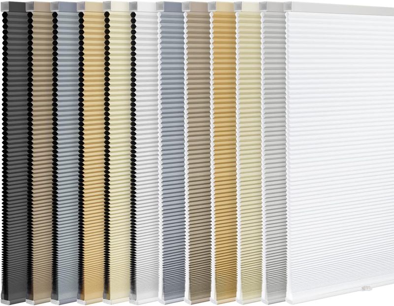 LazBlinds Cordless Cellular Shades, Light Filtering Honeycomb Shades for Home,
