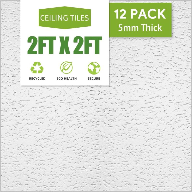 2ft x 2ft Drop Ceiling Tiles，Printed Pro Ceiling Tiles 24 x 24in. Waterproof,