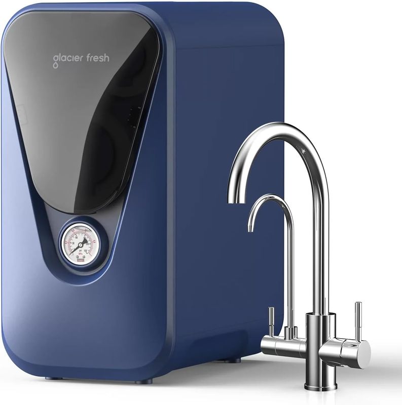 GLACIER FRESH GFU03 Reverse Osmosis System – 800 GPD, Non-Electric, 3:1