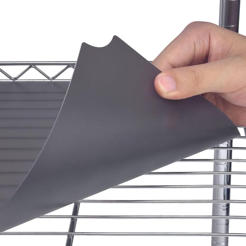 Slendor Wire Shelf Liners, 14 inch x 24 inch, Pack of 5