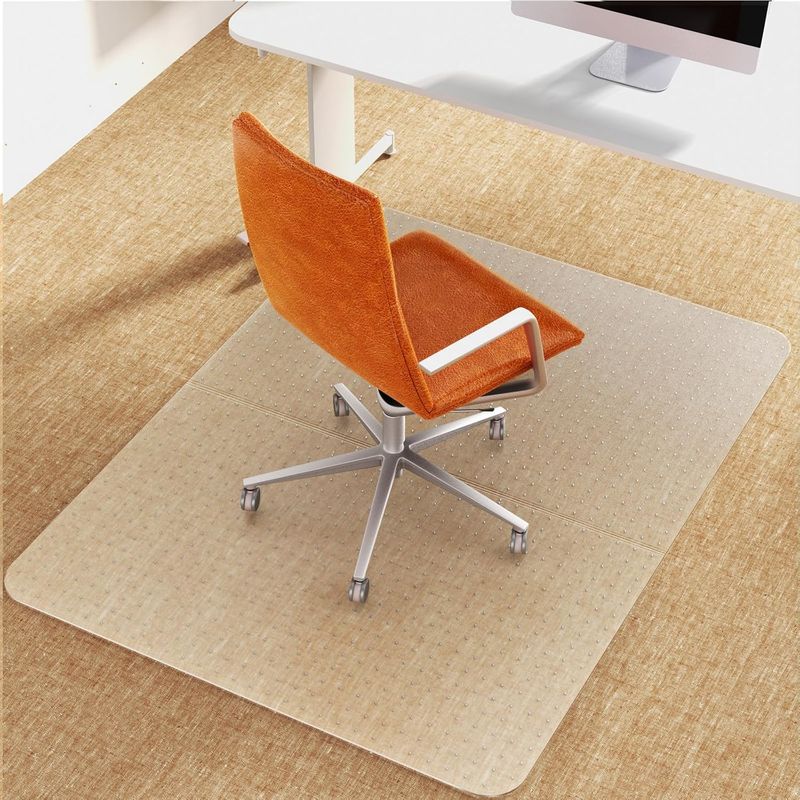 36 inchx48 inch Computer Desk Floor Mat -PVC Plastic