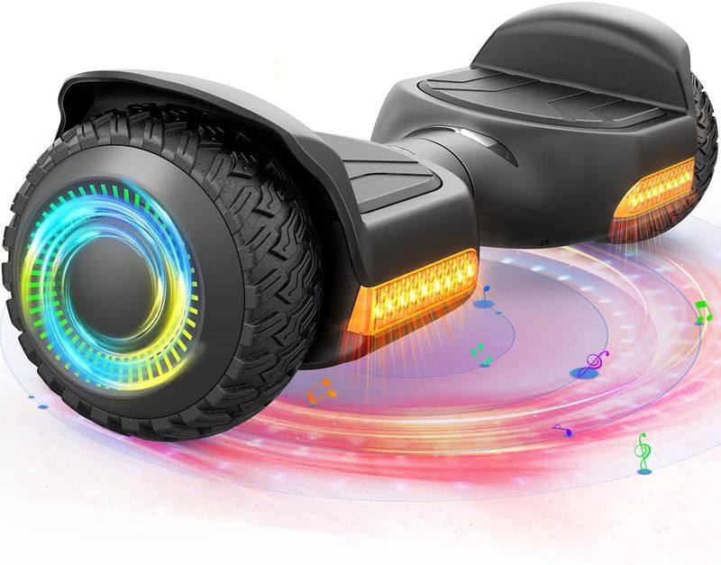 Gyroor G13 All Terrain Balancing Scooter with LED Lights & 500W Motor