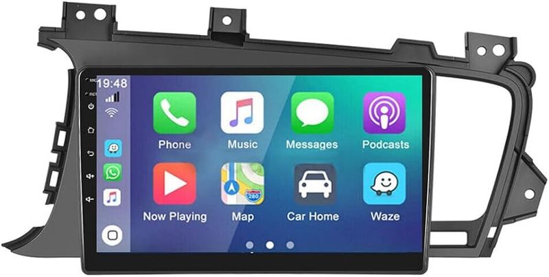 EWLSAC C31N4Y Android 11.0 Double Din Car Stereo for Kia K5 2011-2015 9 inch Screen