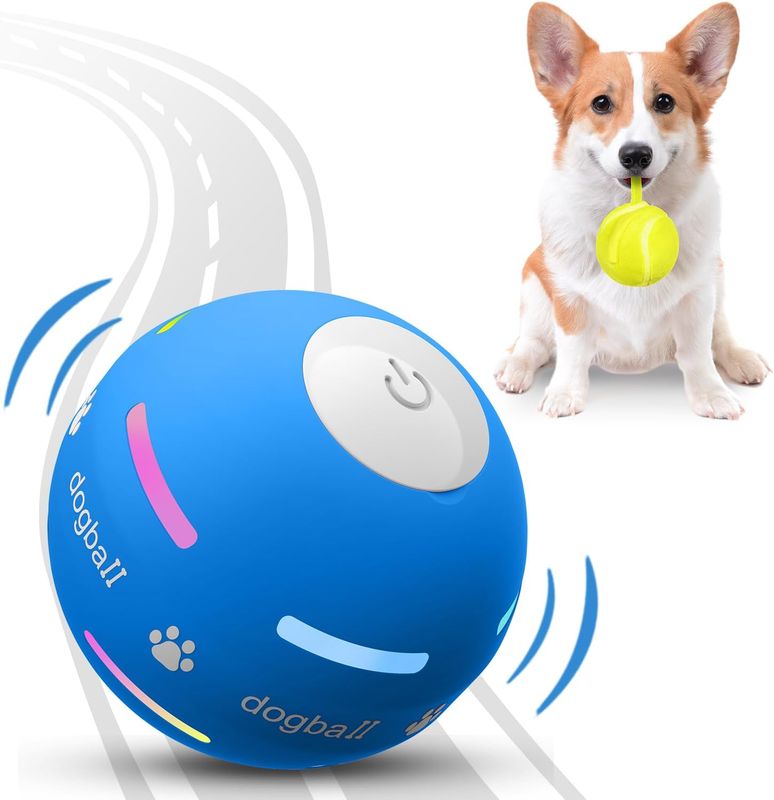 PetDroid Interactive Dog Toys Dog Ball,[2025 Newly Upgraded] Durable Motion
