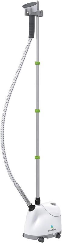Steamfast SF-407 Canister Fabric Steamer, With Telescopic Pole and Fabric Brush,