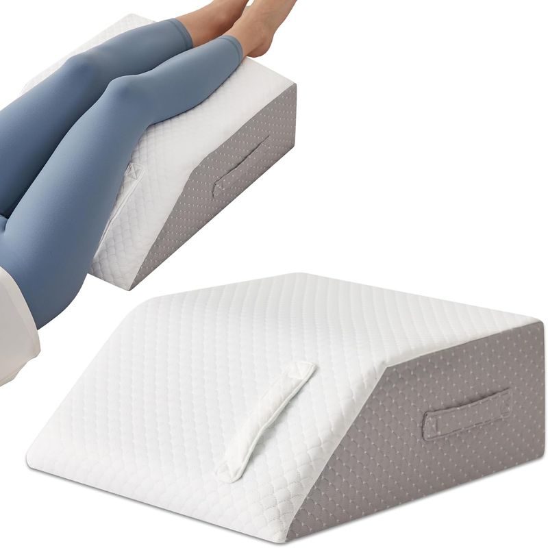 MEGCXIT Leg Pillow Elevation Blood Circulation, Leg Wedge for Elevation for