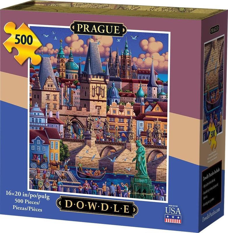Dowdle Jigsaw Puzzle - Prague - 500 Piece