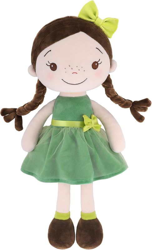 GAGAKU Soft Baby Doll Toys (16'') for Girls, My First Baby Rag Dolls for 1 Year