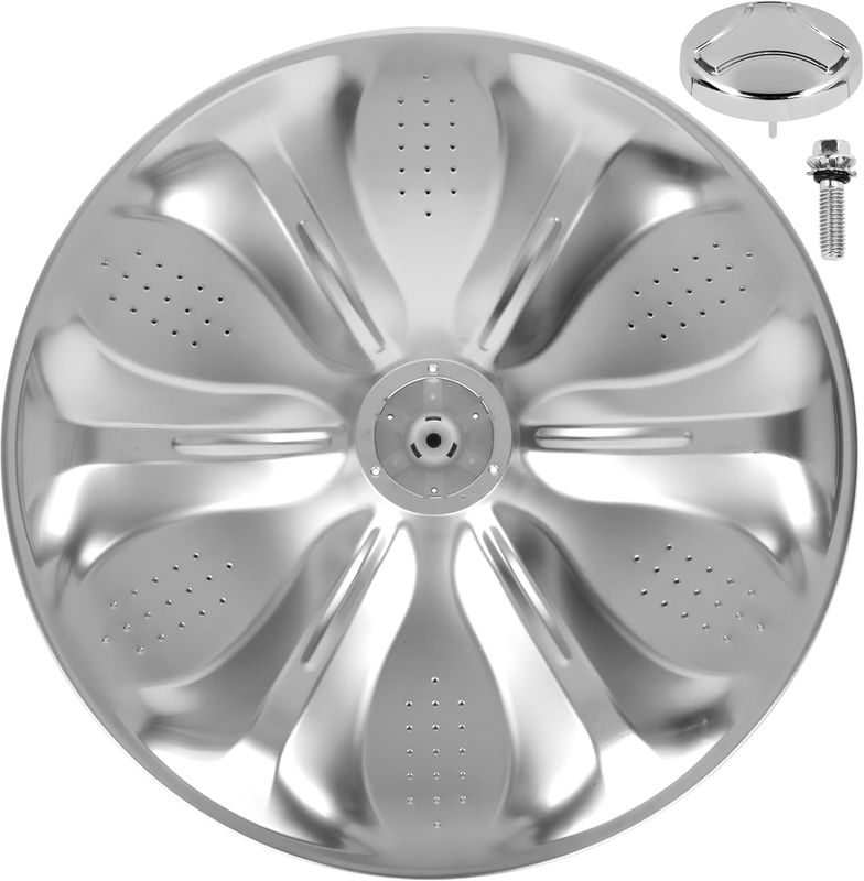 AGZ72909711 Agitator Plate w/ 5006EA3009B Washer Pulsator Cap Comp w/LG, Kenmore