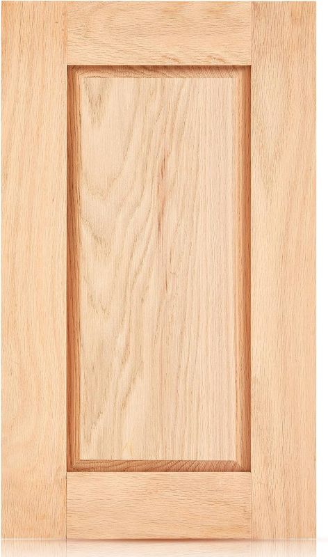Memorywuu Unfinished Oak Kitchen Cabinet Door Replacement Shaker CabinetDoor (1)