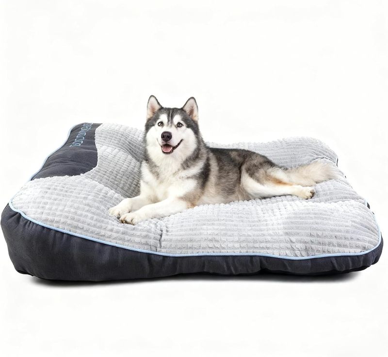 NOFKYNOXA Orthopedic Dog Bed - Couch Pet Bed, Extra Thick Soft & Comfortable Dog