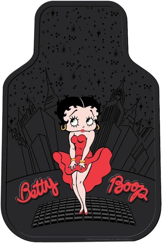 Plasticolor 001422R01 Betty Boop Skyline Universal Fit Car Truck SUV Front Floor