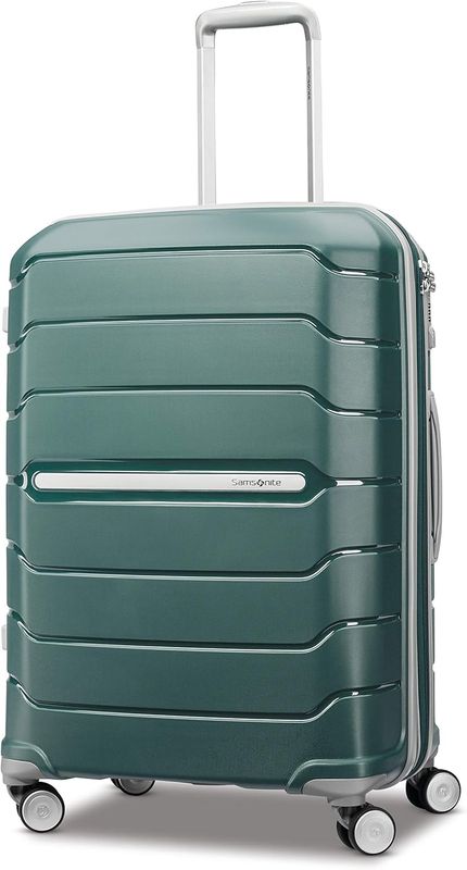 Samsonite Freeform Hardside Expandable w/Wheels, Sage Green, USED: Scuff Marks