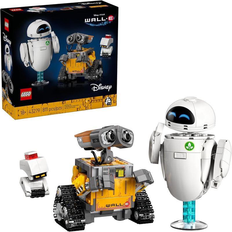 LEGO Disney & Pixar Wall-E & EVE Building Set for Adults, Ages 18+ - Home