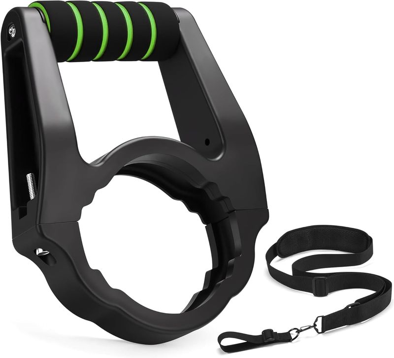 Ergonomic Leaf Blower Handle 2.0 – Lightweight Back-Saving Grip with Shoulder