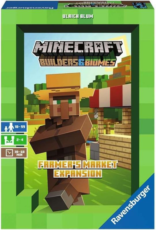 Ravensburger Minecraft: Builders & Biomes - Farmer's Market Expansion Strategy