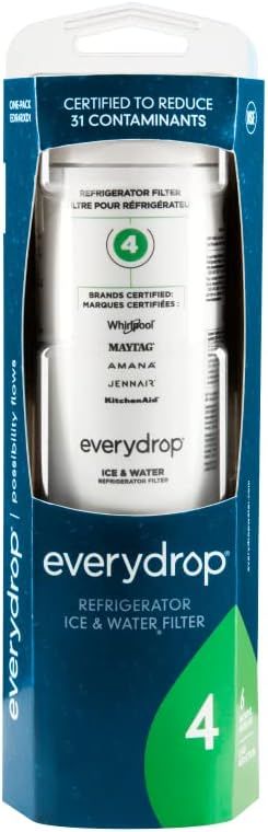 everydrop® by Whirlpool Ice and Water Refrigerator Filter 4, EDR4RXD1,