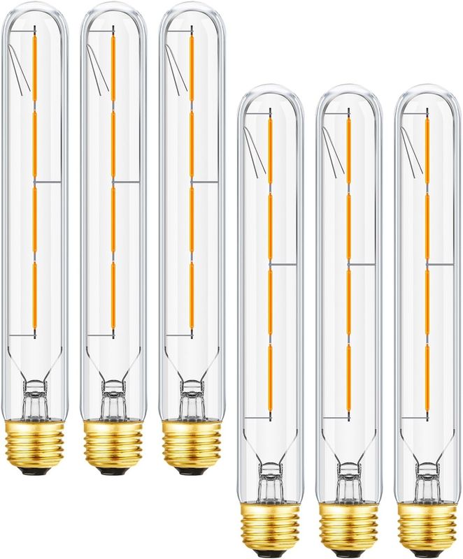 8.9 Inch E26 Led Bulb 40 Watt Dimmable T10 Led Light Bulbs 4W E26 Long Tubular