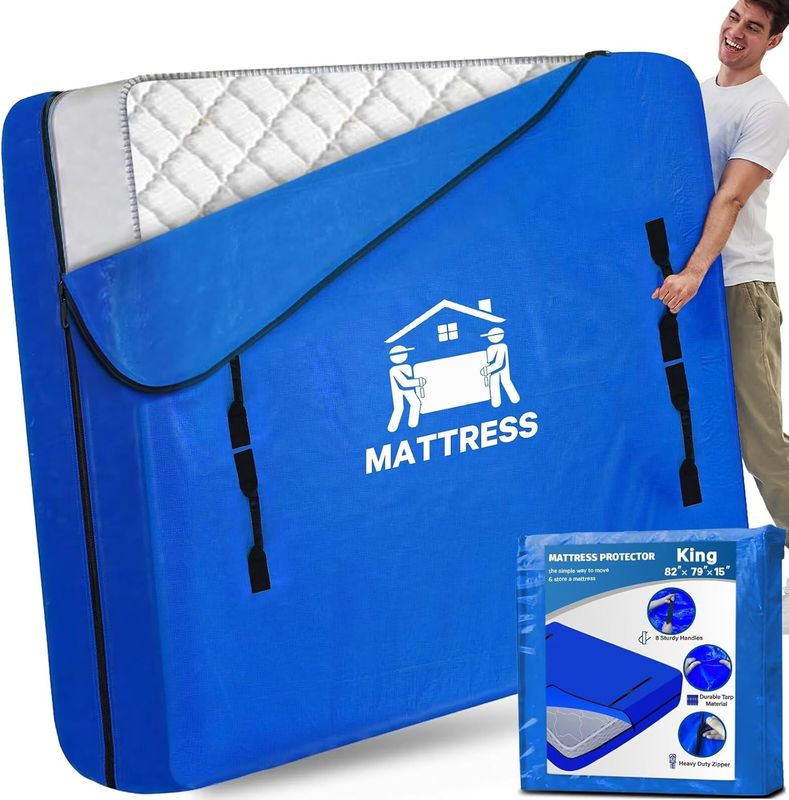 Mattress Bags for Moving, BETU Mattress Protector Waterproof Mattress Cover King