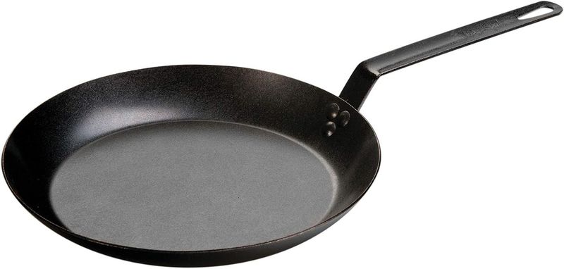 Lodge Pre-Seasoned Carbon Steel Skillet - Use in the Oven, on the Stove