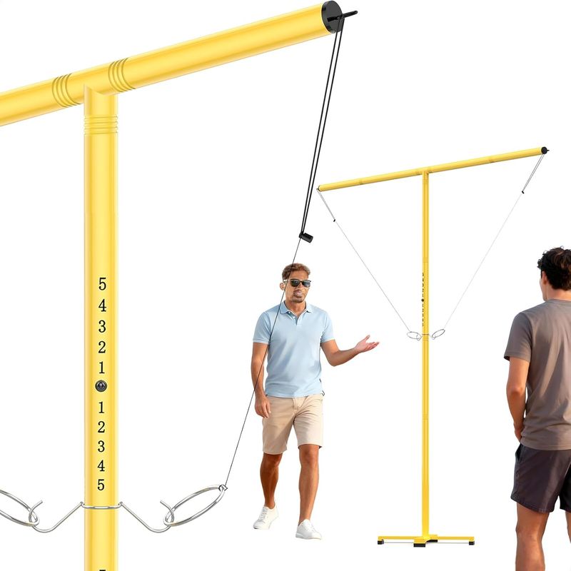 Giant Ring Toss Versus Game - Indoor & Outdoor | Metal | Easy Assembly