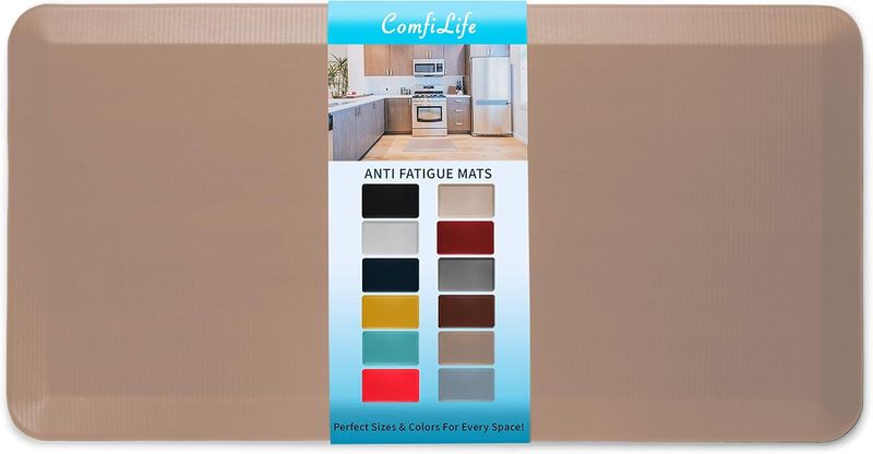 ComfiLife Anti Fatigue Floor Mat – 3/4 Inch Thick Kitchen Mats for Floor