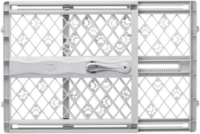 MYPET North States Paws Portable Pet Gate: 26-40 inch Wide. Pressure Mount. No Tools