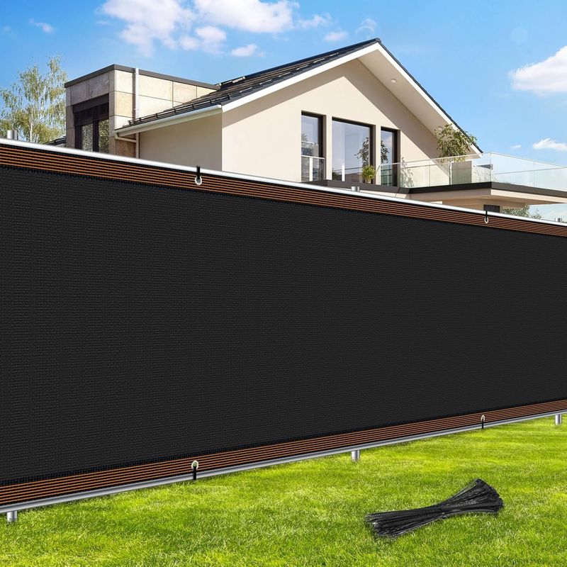 Privacy Fence Screen 4x50Ft Balcony Privacy Screen, Garden Fence UV-Resistant