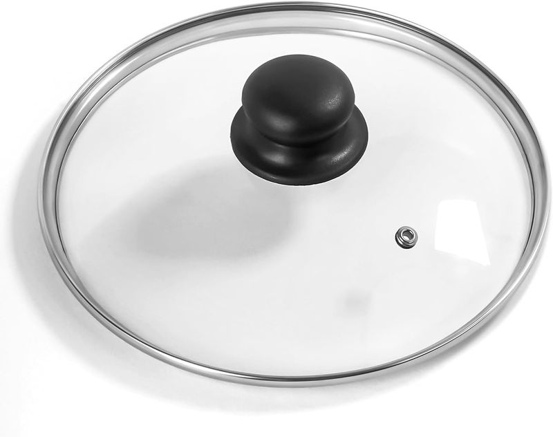 9.1 Inch Tempered Glass Lid for Instant Pot 5/6 Quart - Universal Pot Lid