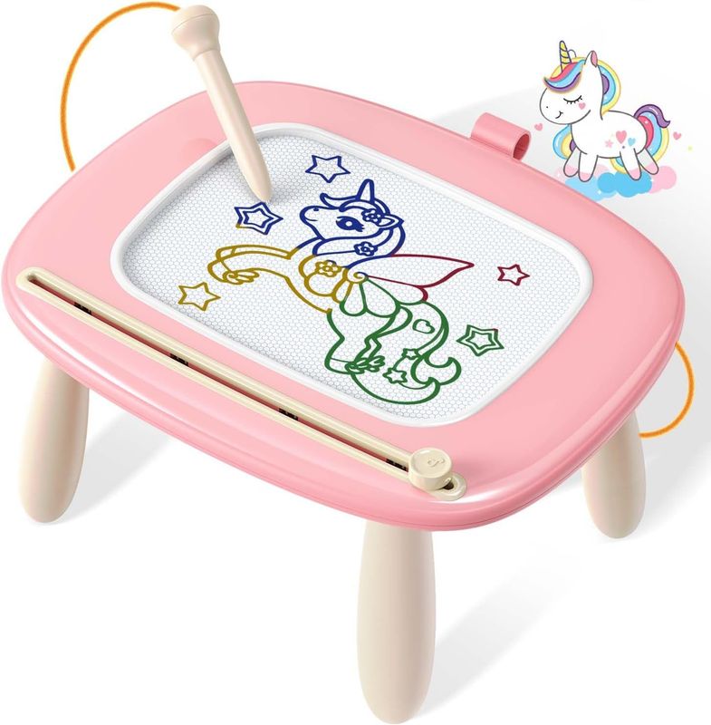 Seimome Magnetic Drawing Board, Toddler Girl Toys for 1-3 Year Old, Doodle Board
