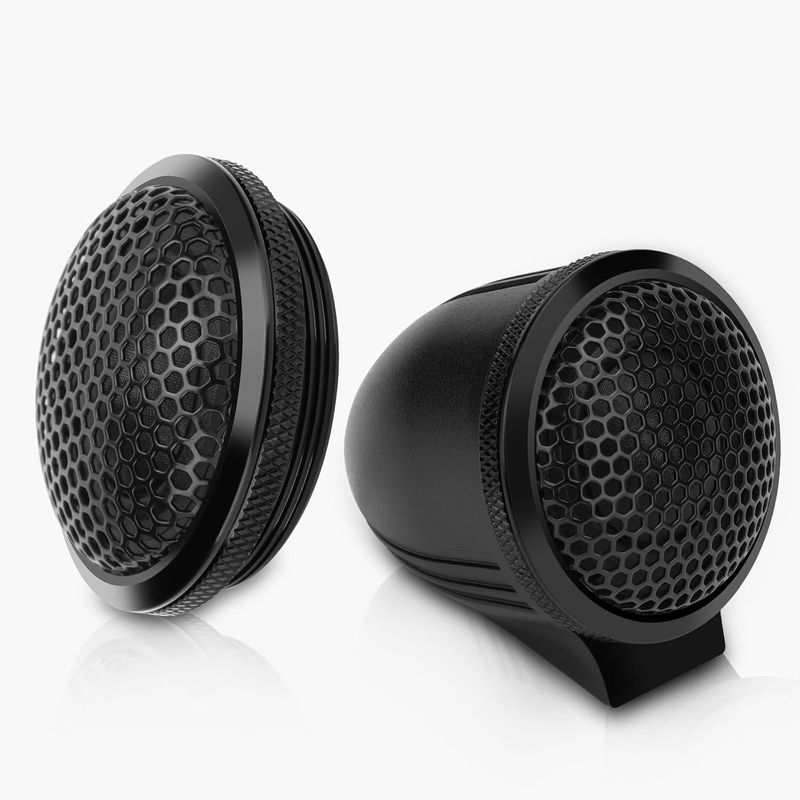 Upgraded 1-Inch Car Tweeters – 240W Neodymium Silk Dome High-Frequency Super