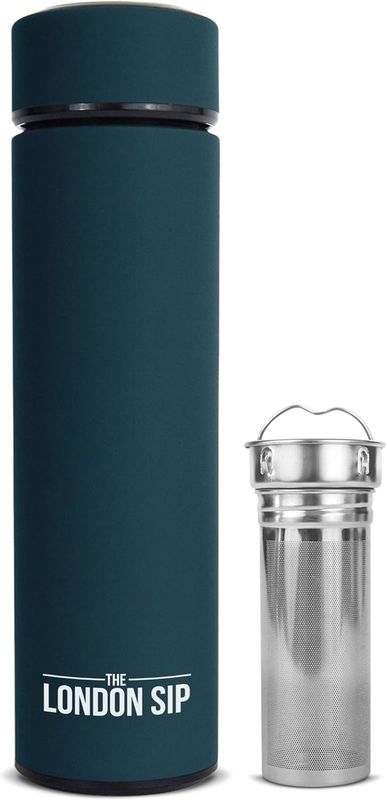 London Sip Multi-Purpose Tea Infuser Travel Mug and Tumbler Fruit Infuser Flask