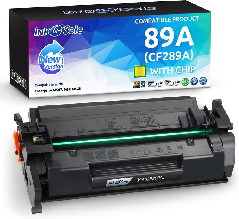 INK E-SALE 89A CF289A Toner Cartridge Compatible Replacement for HP 89A Toner