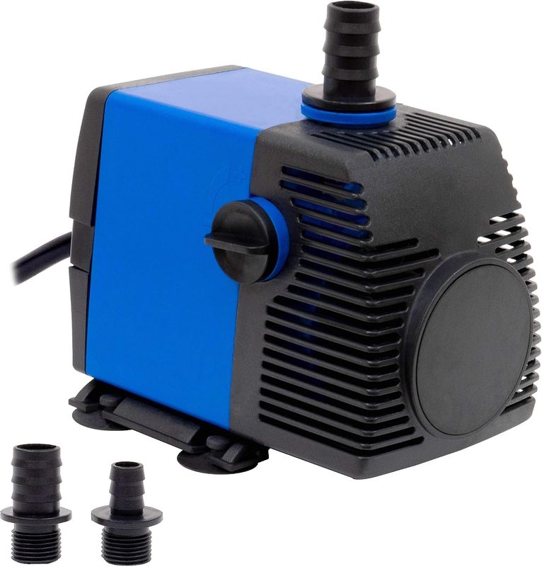 JAJALE 792 GPH Submersible Water Pump - Adjustable Quite Aquariums, Fountains,