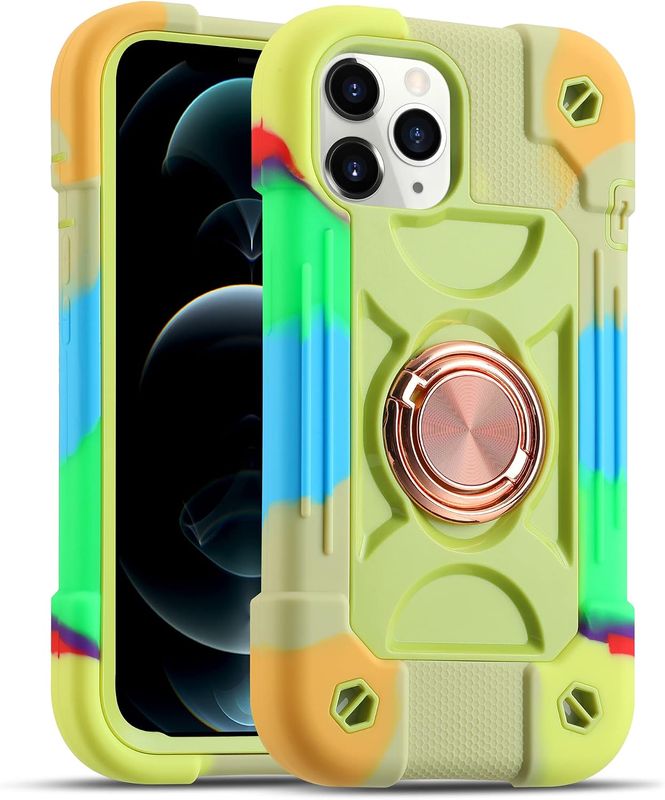 MARKILL Compatible with iPhone 12/12 Pro Case 6.1 Inch with 360 Degree Rotate