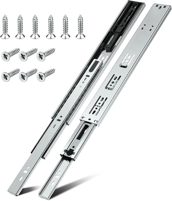 HBL 10 Pairs, 18 inch Soft Close Drawer Slides