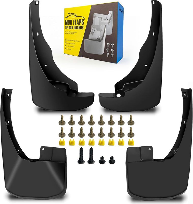 Mud Flaps Fit for 2005-2022 Niss-an Frontier (w/D40 Body Code) [Not fit 2022