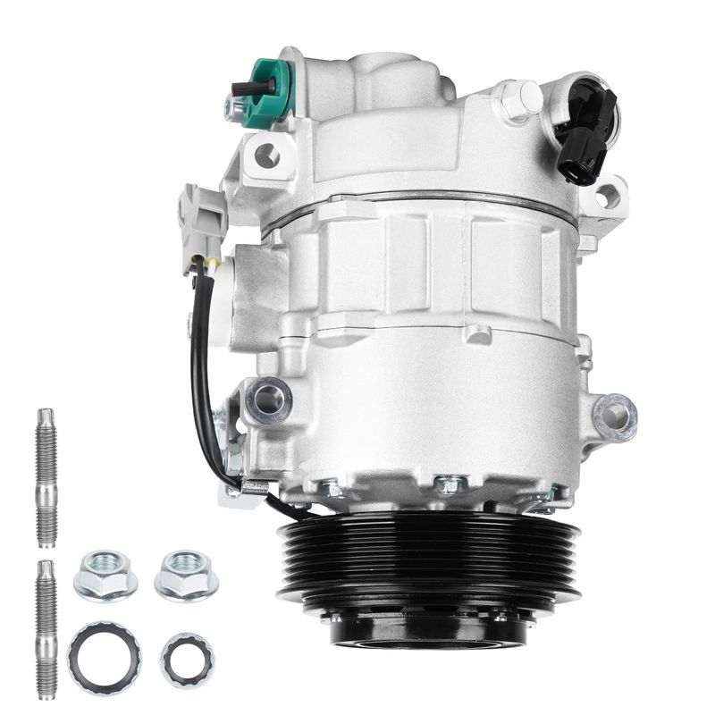 A/C Compressor with Clutch for 14-23 Chrysler 300/ 14-23 Dodge Charger