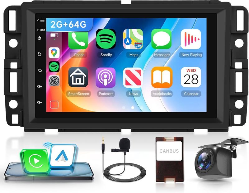 7 inch Android Touchscreen Car Stereo for 07-13 Chevy Silverado/Avalanche