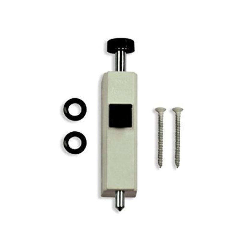 Auxiliary Security Lock Foot Latch Andersen 1997301 White
