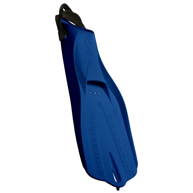 SCUBAPRO GO Travel Scuba Fin Blue Black Bungee Strap 2X-Large
